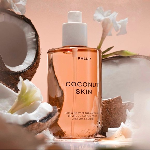 🆕 PHLUR Coconut Hair Mist & Skin Mist 90 ml / 3 fl oz • Clean Ingredients • NEW - Picture 1 of 2